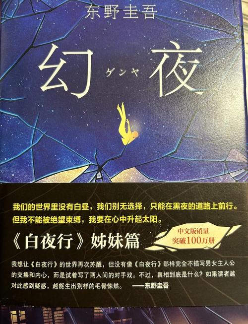 幻夜小说在线阅读 | 东野圭吾黑暗悬疑经典，深陷人性深渊